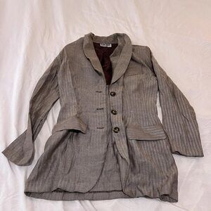 Alyn Paige Beige Women's Blazer